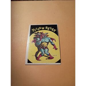 1983 General Mills Zero Heroes Trading Card Sticker Card Vintage #25